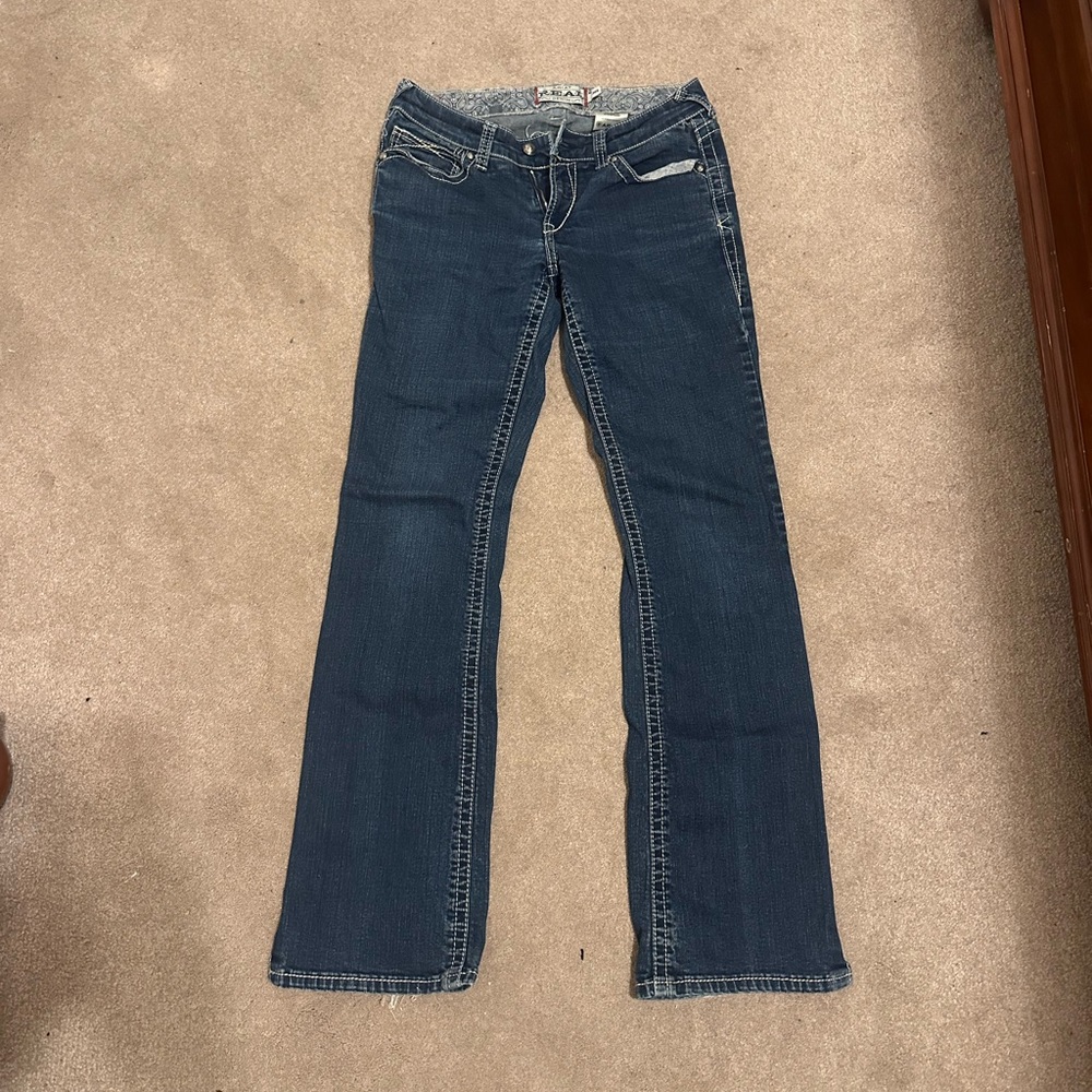 Ariat Women's Dark Blue Boot Cut Jeans